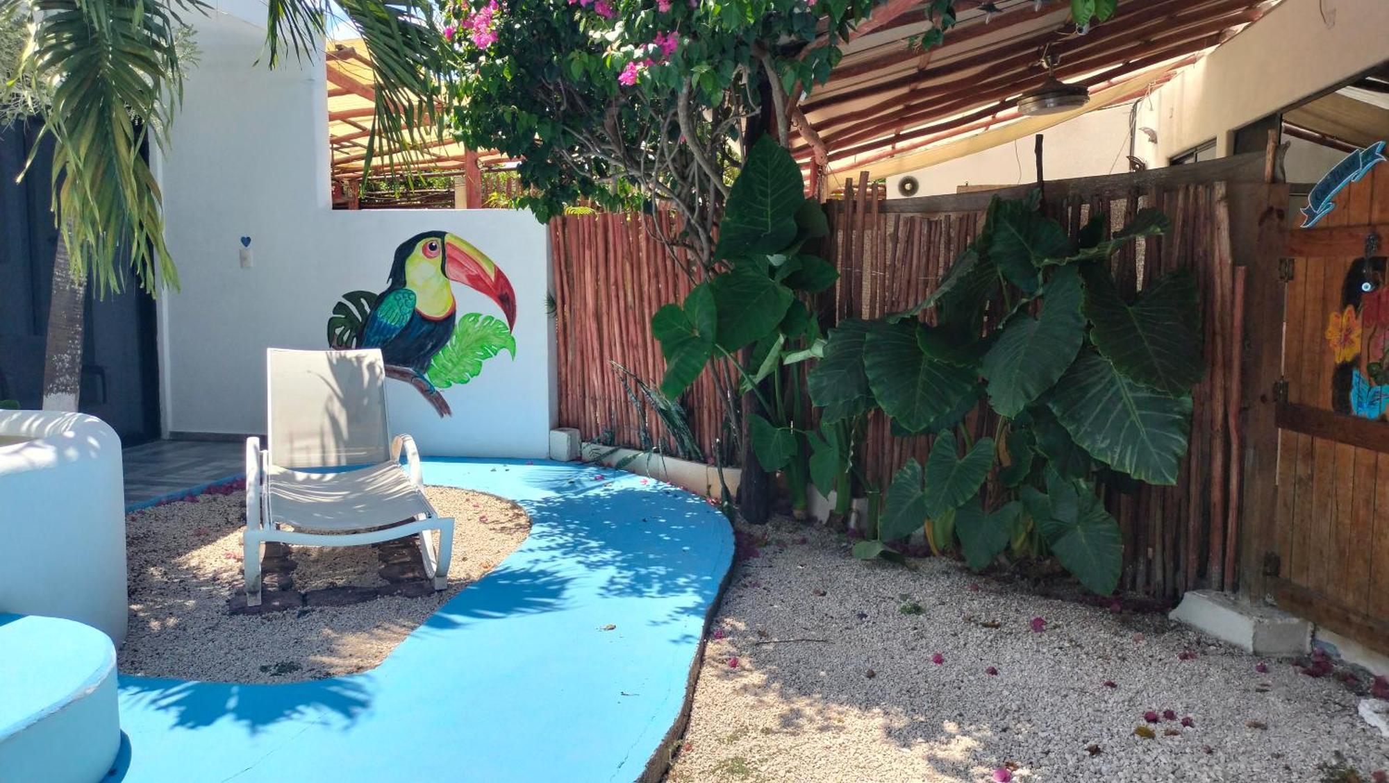 Teki-Sha Home&Suites Bacalar Exterior photo