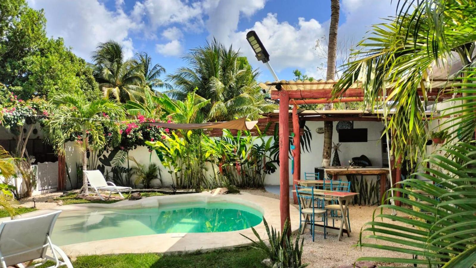 Teki-Sha Home&Suites Bacalar Exterior photo