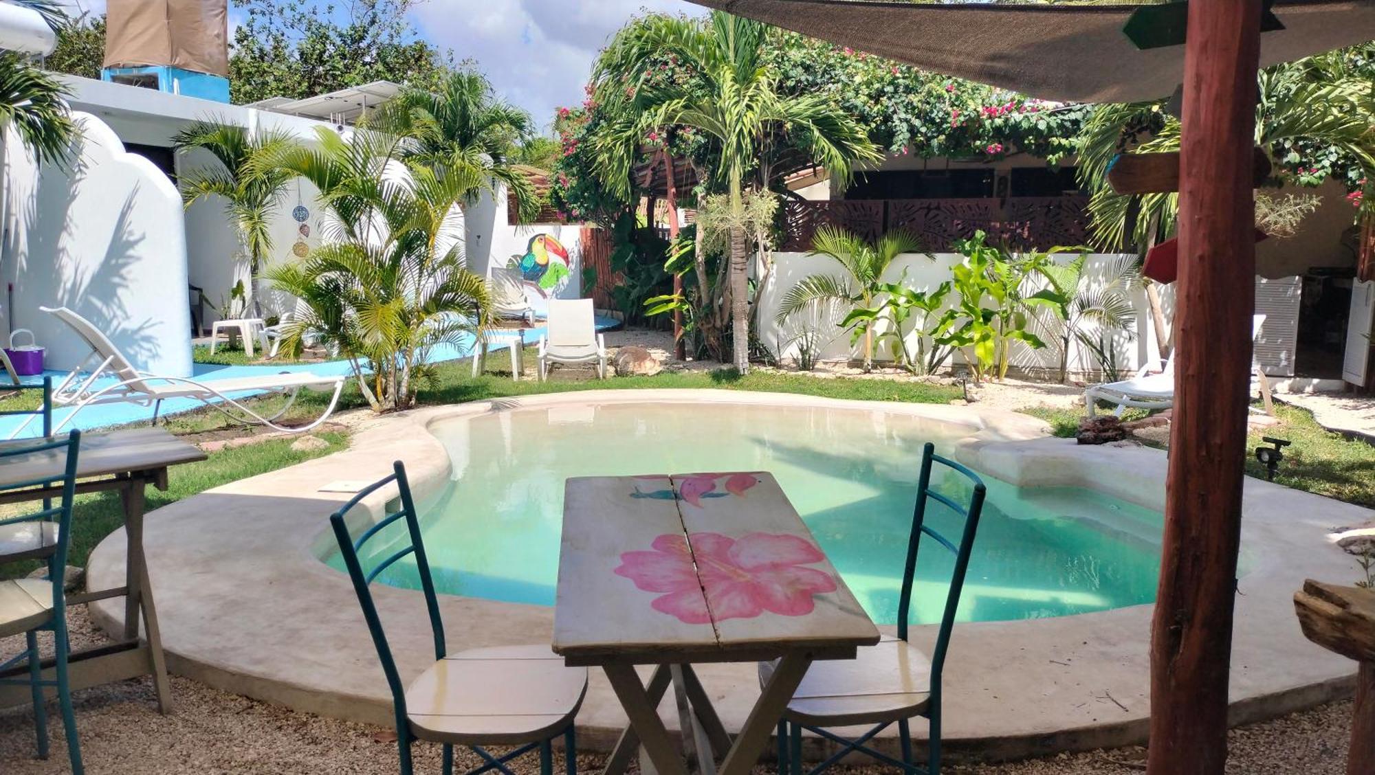 Teki-Sha Home&Suites Bacalar Exterior photo
